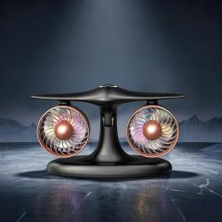 Çift Türbinli Masaüstü Fan ( 8.000 mAh )