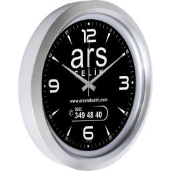 Metalize Duvar Saati ( Ø 40 cm )
