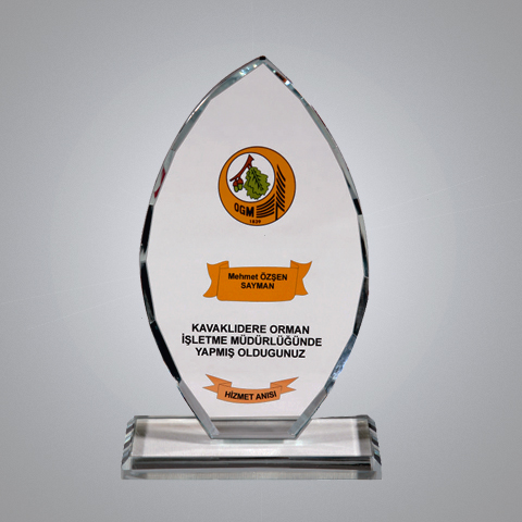 Kristal Plaket