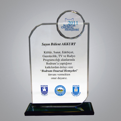 Kristal Plaket