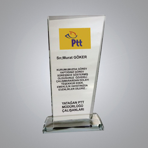 Kristal Plaket