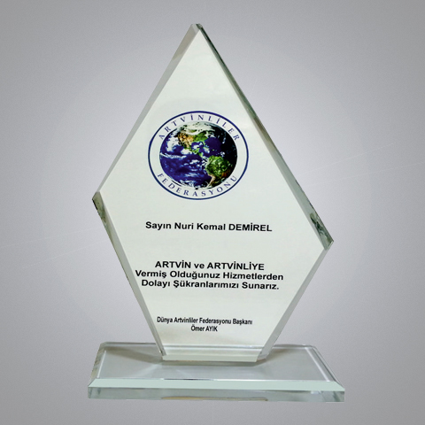Kristal Plaket