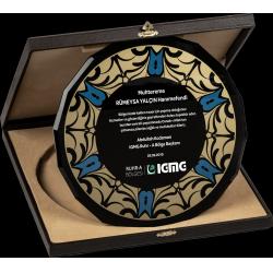 Tabak Kristal Plaket