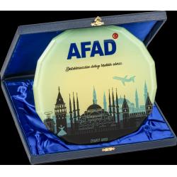 Tabak Kristal Plaket