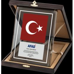 Altın Yaldız Kristal Plaket