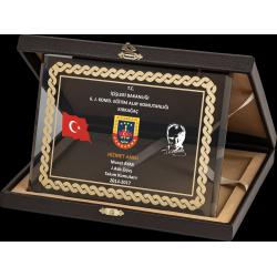 Altın Yaldız Kristal Plaket
