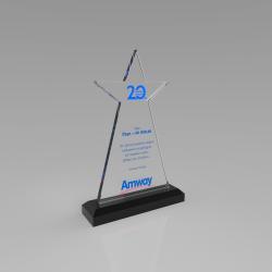 Kristal Plaket
